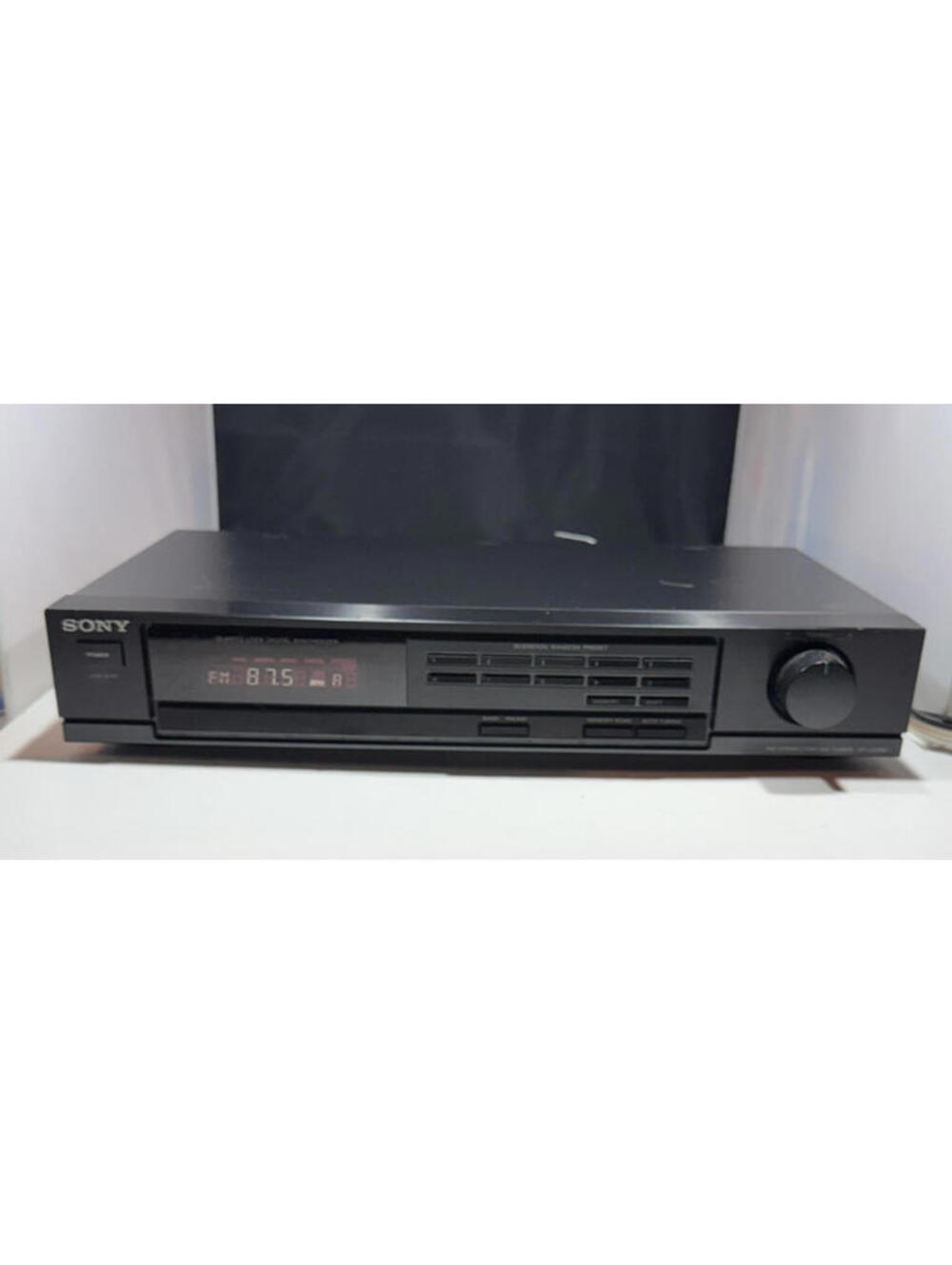 Sony ST-JX390 FM-AM Stereo AM/FM Tuner - Tested & Works